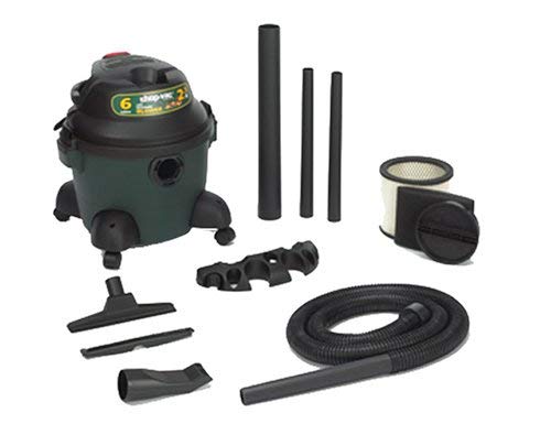 Shop-Vac 963-07-00 6 Gallon 2-1/2 Horsepower Wet/Dry Blower Vacuum