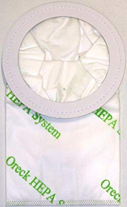 Oreck Commercial 151803 Premier HEPA Backpack Vacuum Bag, 10 qt Capacity (Pack of 6 Bags)