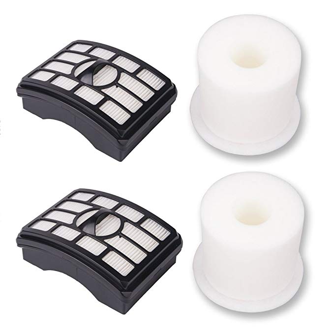 MOCUN Shark Rotator Pro Lift-Away Replacement Filter Set [2 Packs] for NV500 Series NV500 NV501 NV505 NV552 #XFF500 & #XHF500 Filter, 2 Foam+2 Felt+2 HEPA Filters.