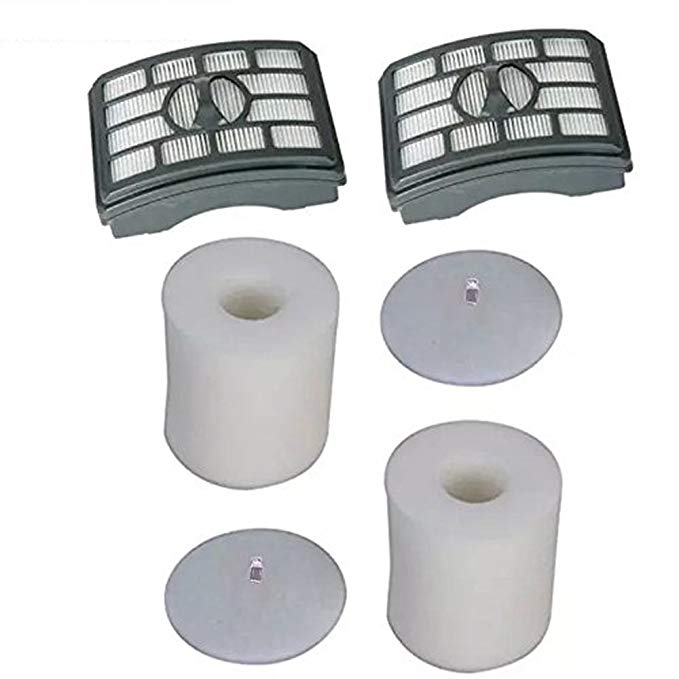 EcoMaid Accessories For Shark Rotator Pro Lift-Away NV500 NV501 NV505 NV552 HEPA Filter & Foam Filter Kit, Part # XFH500 & XFF500