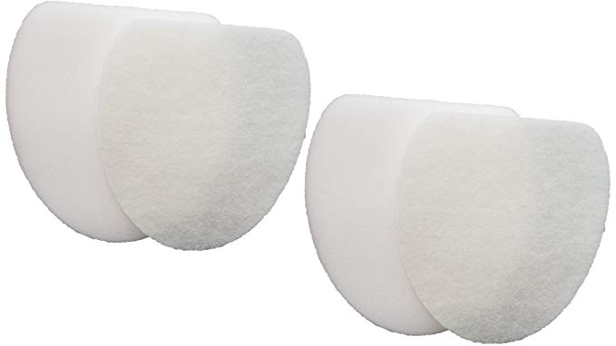 2 Shark XFF400 Rotator Professional NV400 NV401 NV402 Replacement Filter Kits, Includes 2 Foam, 2 Felt Filter