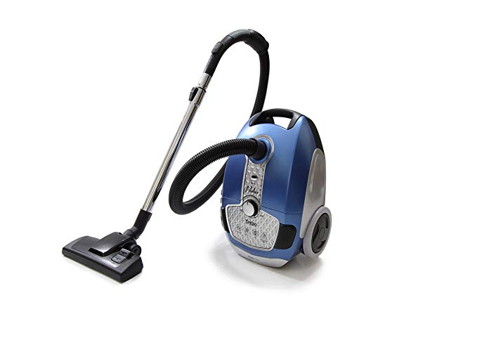 Prolux Tritan Canister Vacuum HEPA Sealed Hard Floor Vacuum With Powerful 12 Amp Motor