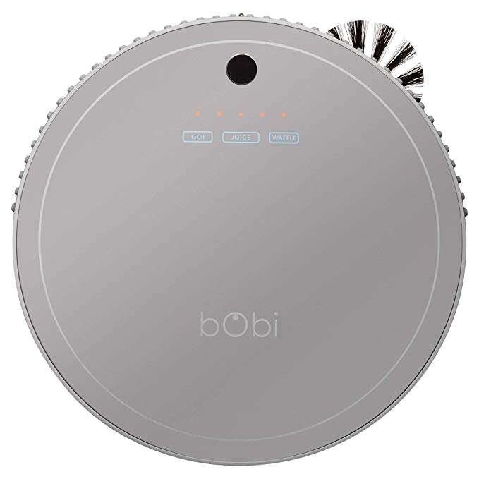 bObsweep bObi Pet Robotic Vacuum Cleaner, Silver