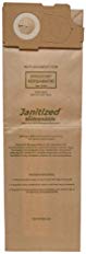 Janitized COM-WIVER-4(5) Compostable Paper Premium Replacement Commercial Vacuum Bag For Windsor Versamatic, Karcher/Tornado Models: CW50 & CW100, Triple S Prosense II Vacuums (Pack of 50)