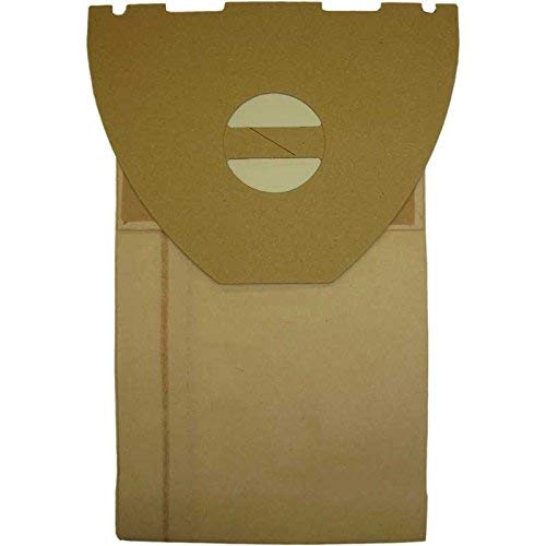 20 Advance / Kent EuroClean UZ964 HipVac 1406554010 Commercial Backpack Vacuum Cleaner Bags, 20 Bags + 2 Filters, fits Part