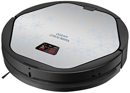 Yujin Robot eX300 Smart Home/Office Vacuum Cleaner and Floor Mopping Robot, Extremely Quiet and Powerful, Lightweight and Compact