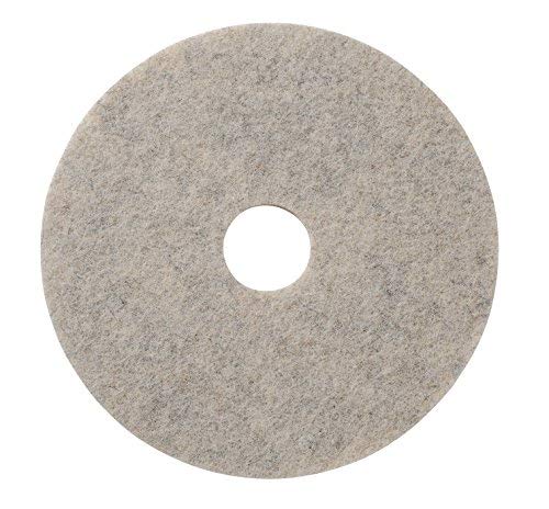 Glit/Microtron 402056 Jackaroo Lite Soft to Medium Finish Burnishing Pad, Natural Fiber, 27