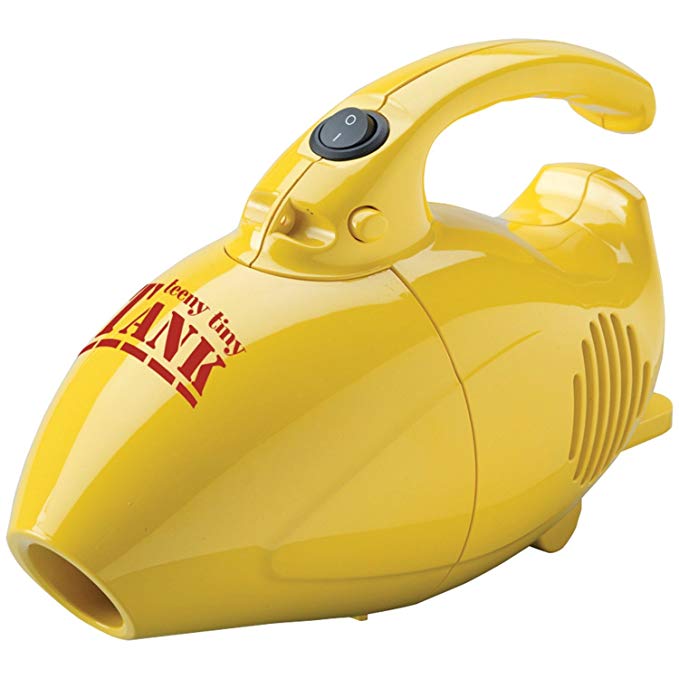 Carpet Pro SCT-1 Teeny Tiny Tank Hand Vacuum with Tools, Mini - Corded