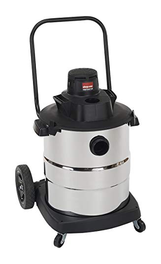 Shop-Vac 6107010 2.0 Peak HP Stainless Steel Wet Dry Vacuum, 10-Gallon