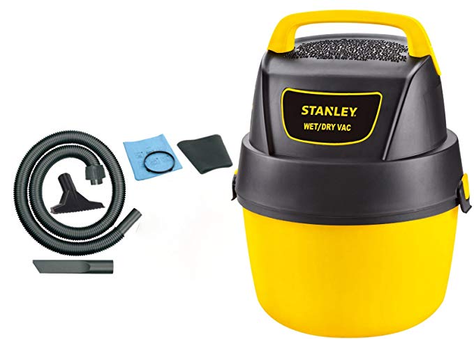 Stanley Wet/Dry Vacuum, 1 Gallon, 1.5 Horsepower