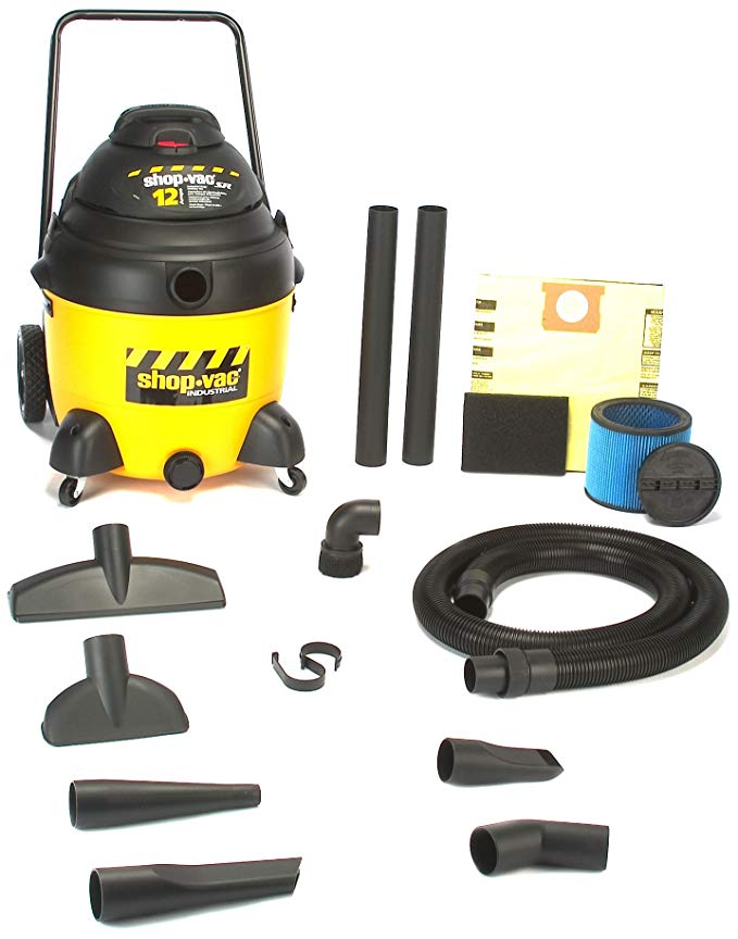 Shop-Vac 9541810 12-AMP Industrial SR Wet/Dry Vacuum, 18-Gallon