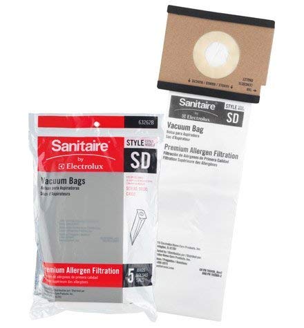 Type SD Sanitaire Vacuum Cleaner Replacement Bag (5 Pack)