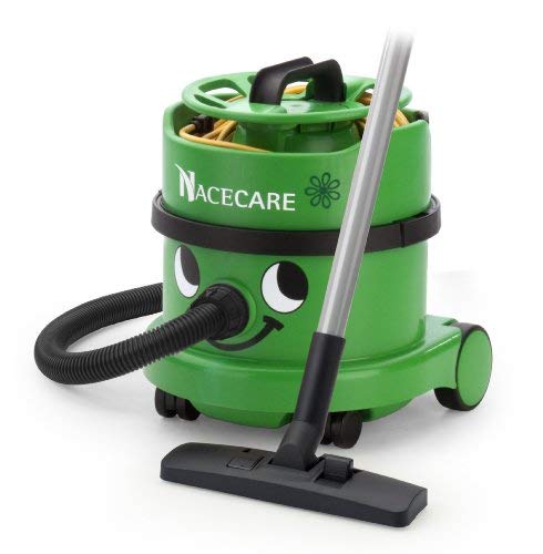 NaceCare NSP200 NuSave Canister Vacuum, 800W, 2.5 Gallon Capacity, 81 CFM Airflow, 33' Power Cord Length