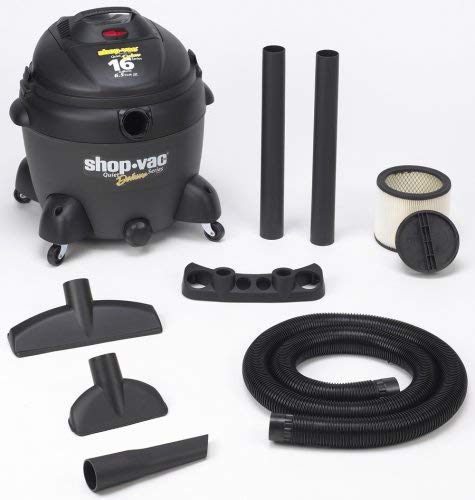 Shop-Vac 5861600 16-Gallon 6.5-Peak HP Quiet Deluxe Wet/Dry Vacuum