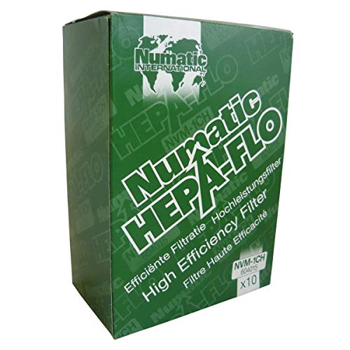 Numatic NVM-1CH HepaFlo' Disposable Filter Bags Pack - for the 