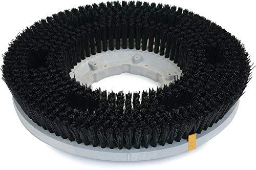 Carlisle 362000P28-5N Colortech Poly .028 Stiff Scrubbing Brush 20'' - Black (1 PER CASE)