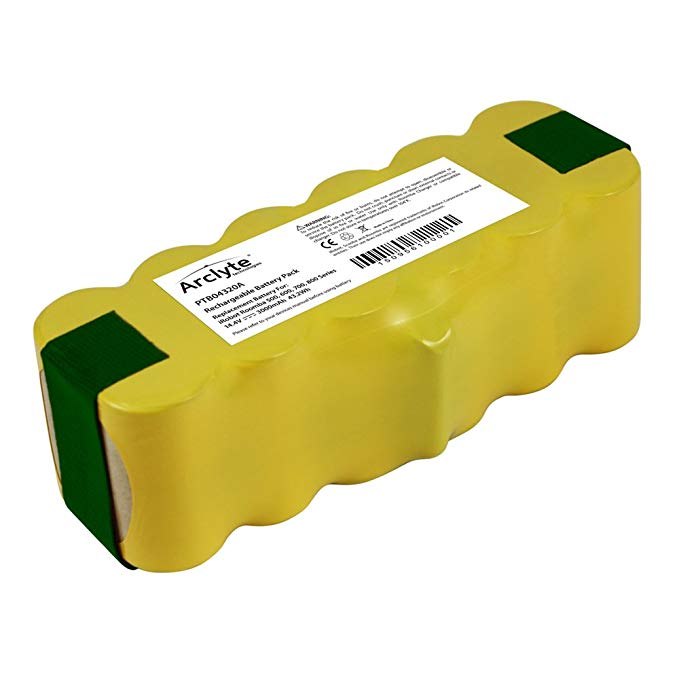 Arclyte 3.0 Ah Ni-MH Replacement Battery for iRobot Roomba 510 530 535 540 550 560 570 580 610 Professional Series