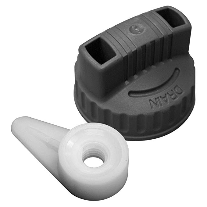 RIDGID Plastic Filter Nut and Drain Cap Kit for Pre-2010 RIDGID Wet Dry Vacs