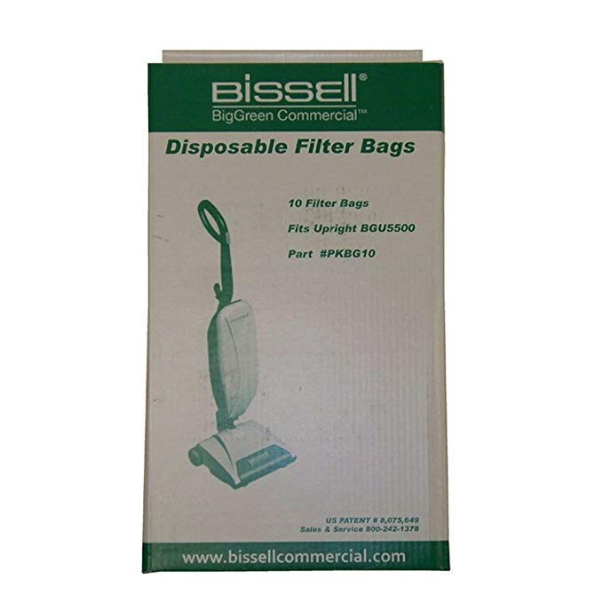 Bissell Commercial 10 Pk Vacuum Bags for BGU5500