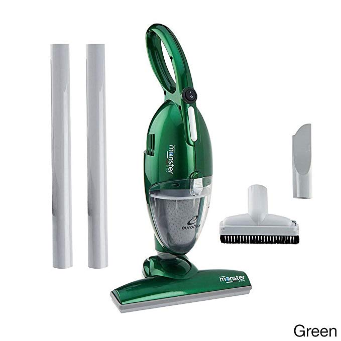 Euroflex HO58 Hand/Stick Vacuum Monster 550-watt Cyclonic Heavy-Duty (Refurbished) Green