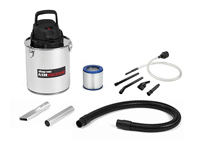 Shop-Vac 4041300 Ash Vacuuum, Stainless Steel, 5 gallon