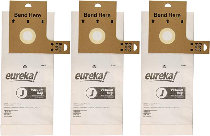 Genuine Eureka Style J Vacuum Bag 61515C - 3 bags