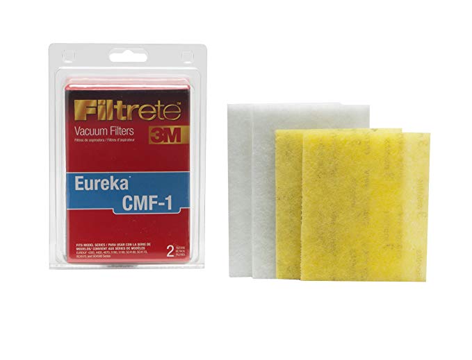 3M Filtrete Eureka CMF-1 Allergen Vacuum Filter - 2 foam filters