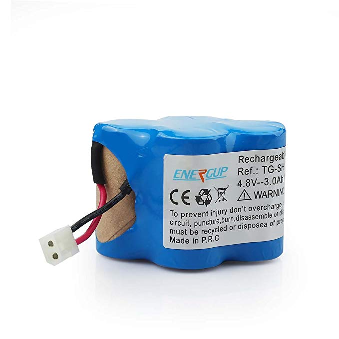 Energup Euro Pro Shark 4.8V Vacuum Replacment Battery for Shark V1700Z V1930 Replaces X1725QN