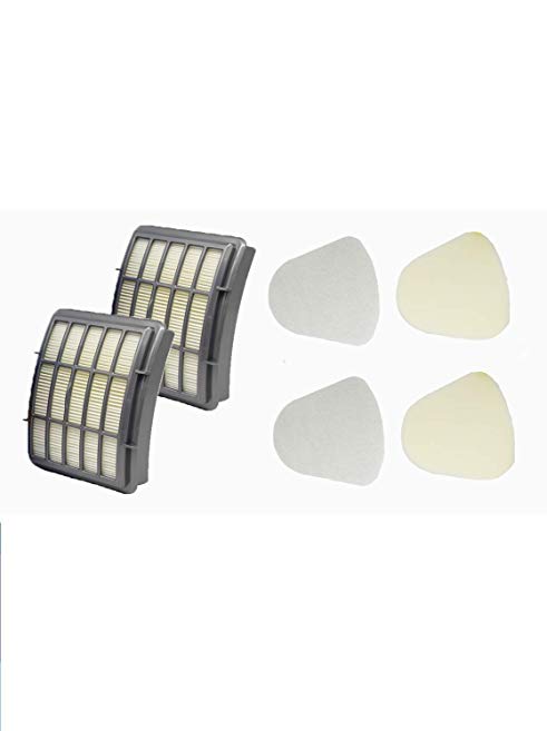 Shark Foam & Felt Filter Kit + HEPA Filter Bundle Single Pack | Filter # XFF350 + XHF350 | For use with For use with NV350 Shark Navigator Series by DVC Products