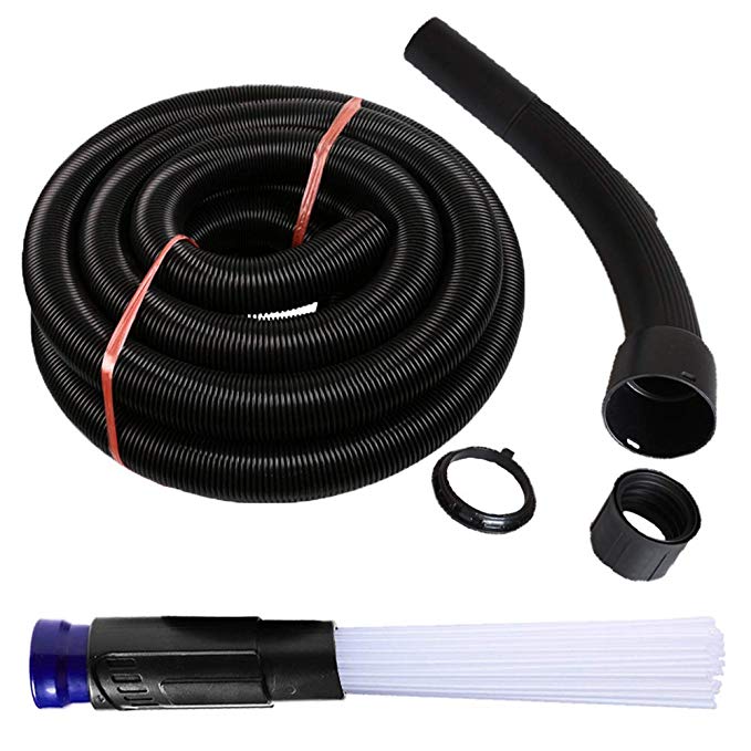 ECOMAID 1 1/4 inch Dust Pro Cleaner Dirt Remover Universal Attachment Discharge Hose Kit for Vax Vacuum Hoover Cleaner