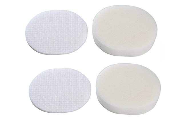 Green Label 2 Pack Foam and Felt Filter Kit for Shark Navigator Professional Vacuum Cleaners (compares to Shark XFF80). Fits: Shark NV70, NV80, NV90, UV420