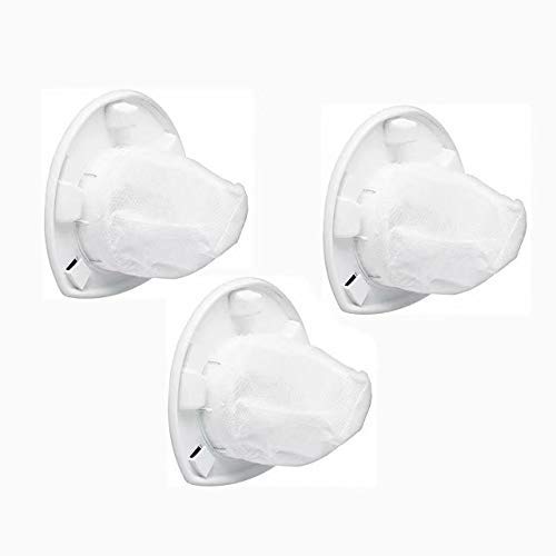 ANBOO for Black & Decker Dustbuster Filter VF110 Filter for Black Decker Hand Vac Replacement Dust Filter Bag CHV9610 CHV1210 Vac Filter Part 90558113 Vacuum Accessories 3 Pack